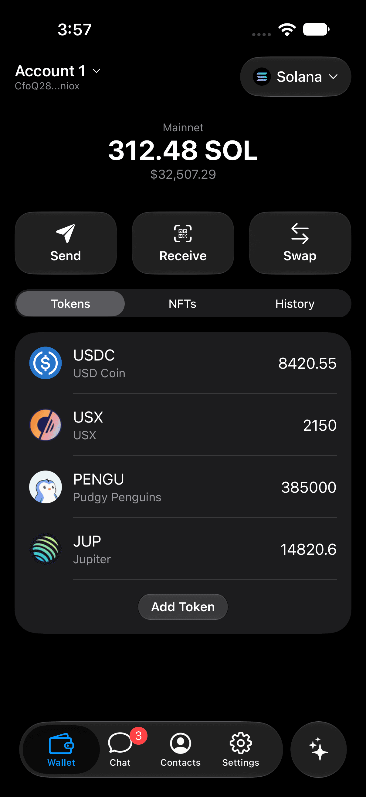 Tira balances on iOS