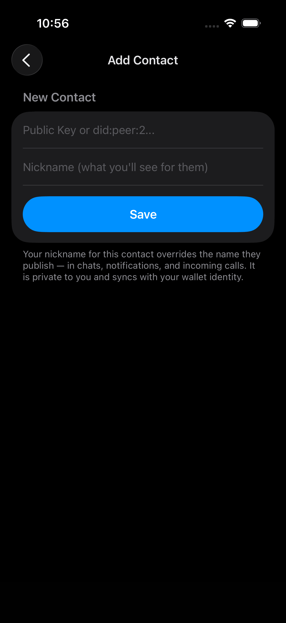 Tira messaging screen 3